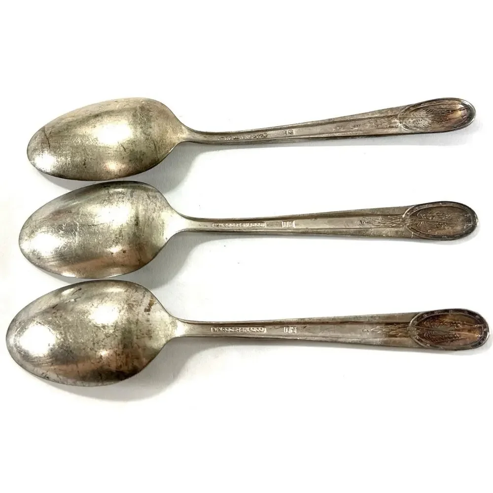 1939 New York World’s Fair Presidential Souvenir Spoon Lot Wm Rogers Silverplate